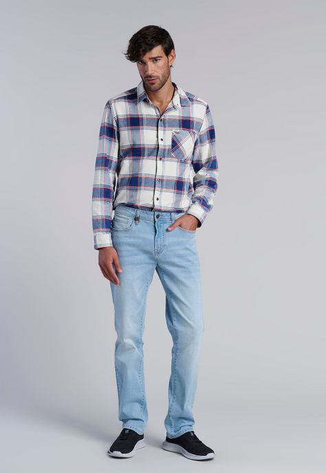 Jeans Ohio Fj Lt. Blue-0