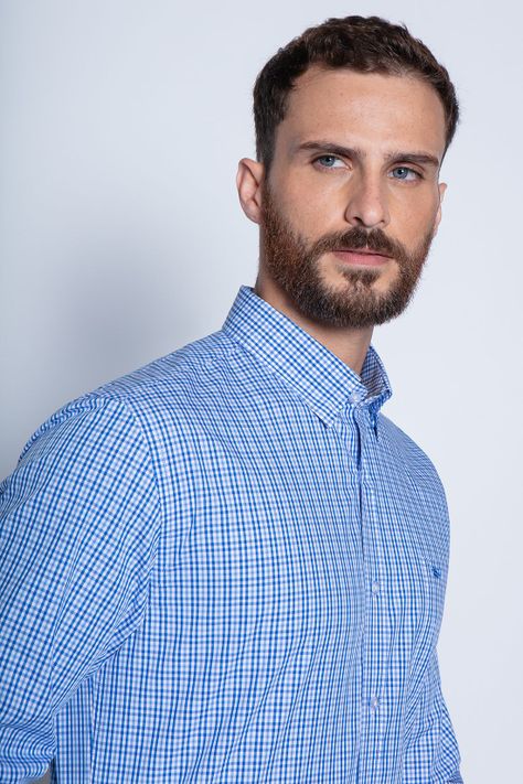 Camisa Cuadro Dublin Sm Sky-2