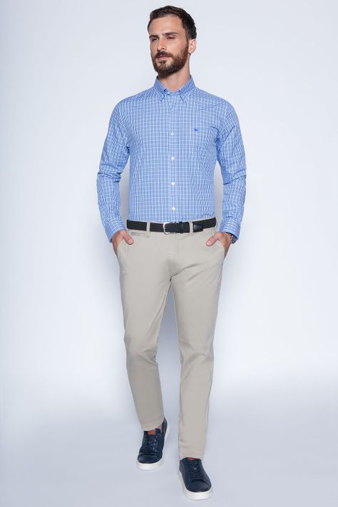 Camisa Cuadro Dublin Sm Sky-3