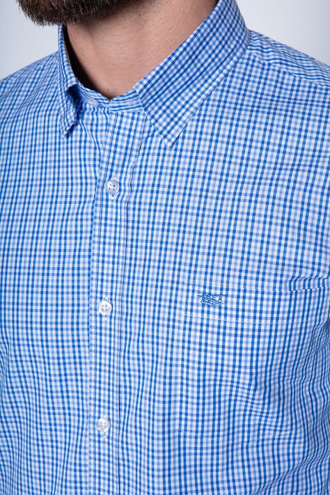 Camisa Cuadro Dublin Sm Sky-4