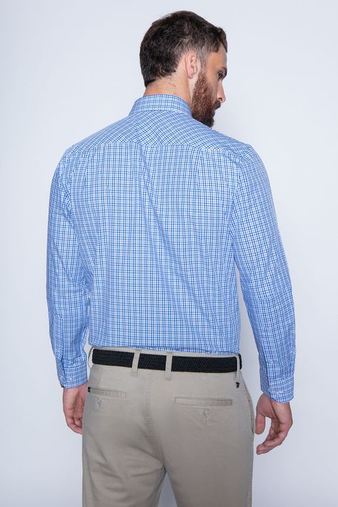 Camisa Cuadro Dublin Sm Sky-1