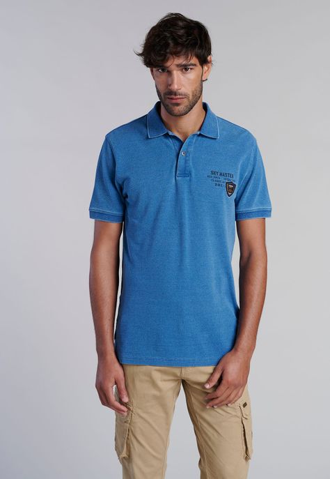 Polera Polo Portland Indigo-0