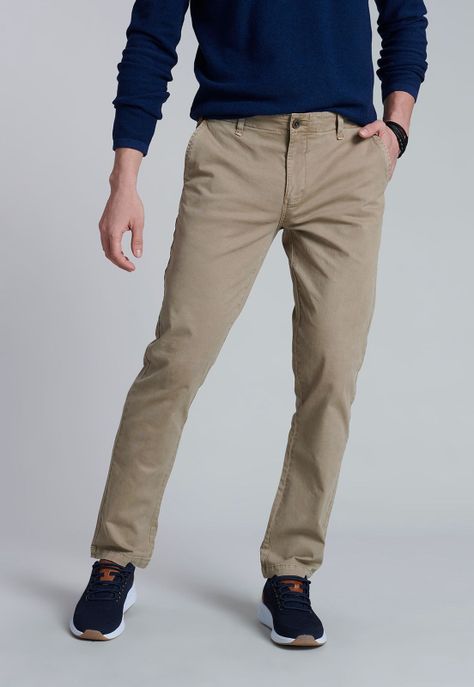 Pantalón Lowell F Khaki-0