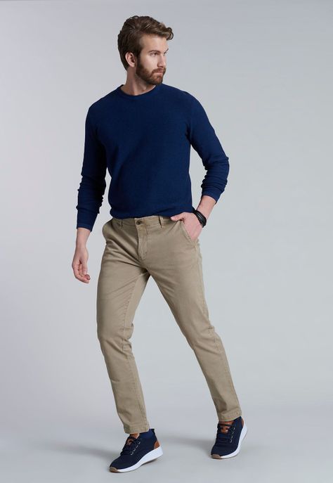 Pantalón Lowell F Khaki-1