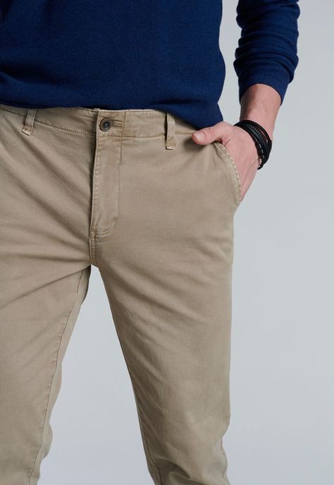 Pantalón Lowell F Khaki-2