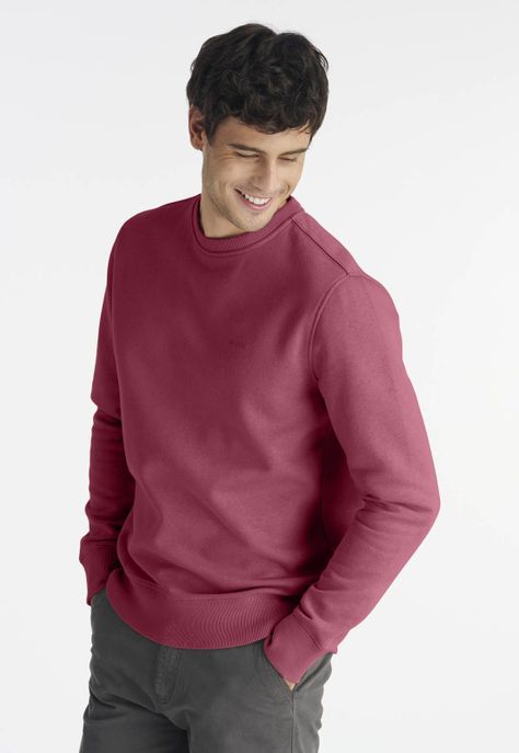 Polerón Limari Casual Burgundy-0