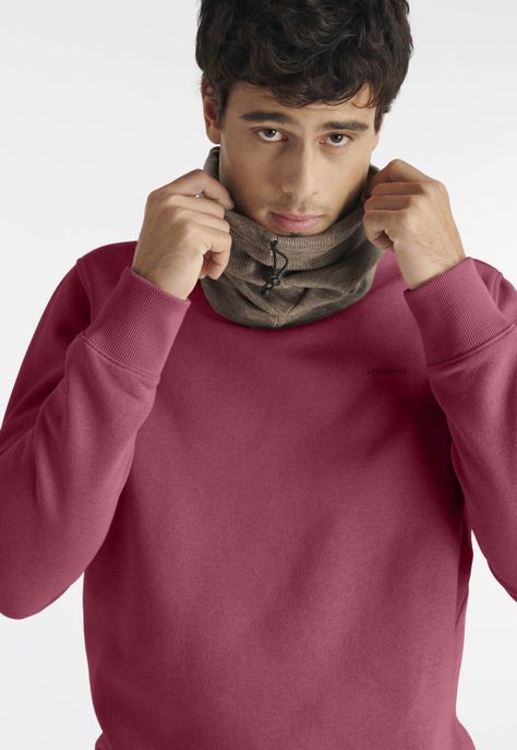 Polerón Limari Casual Burgundy-4