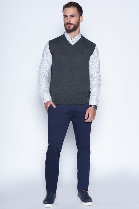 Sweater Smart Casual W/S Graphite-3