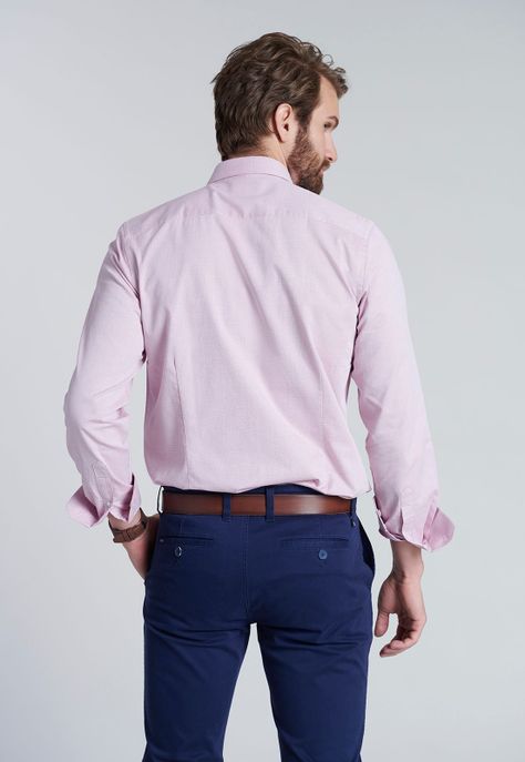 Camisa Jacquard Giorgia Sc Dk Violet-2