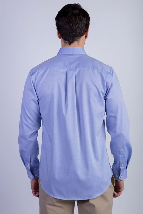 Camisa Blue Smart Casual Oxford Fr-1