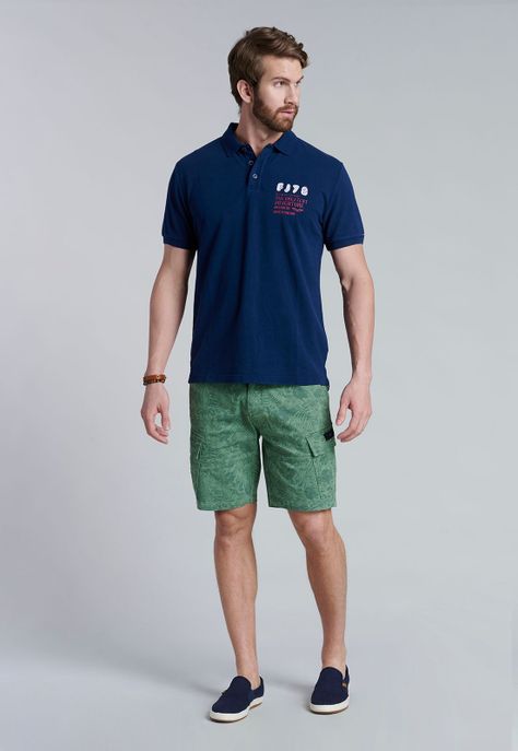 Polera Polo Santa Monica Navy-1