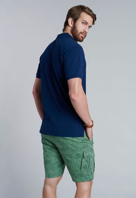 Polera Polo Santa Monica Navy-3