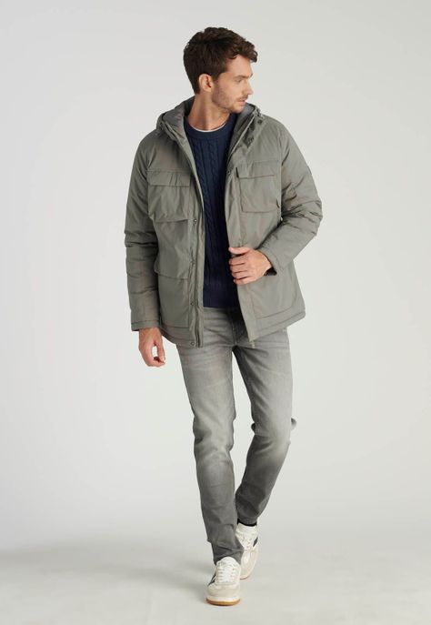 Parka Montagne Heritage Graphite-1