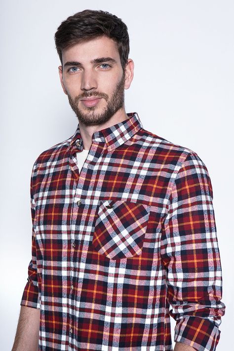 Camisa A Cuadro Baltimore Fj Red-2