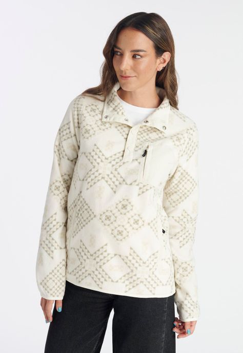 Fleece Calafate Casual Beige-0