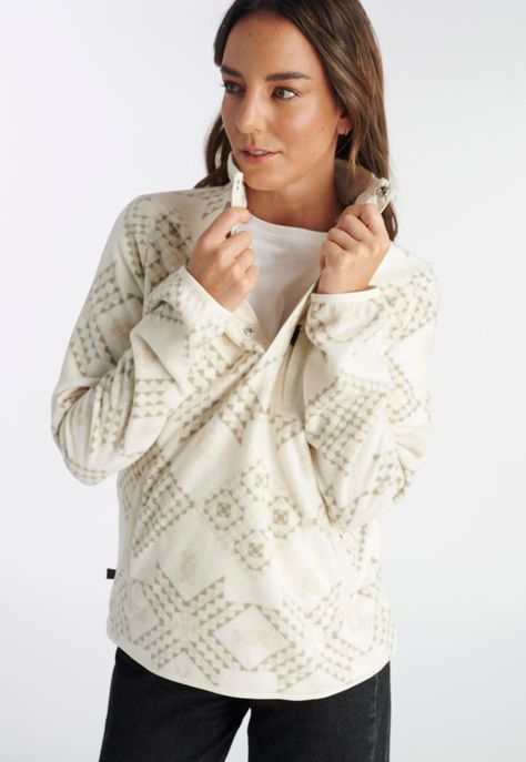 Fleece Calafate Casual Beige-4