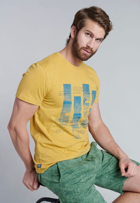 Polera Cincinnati Lt Turquoise Melange-4