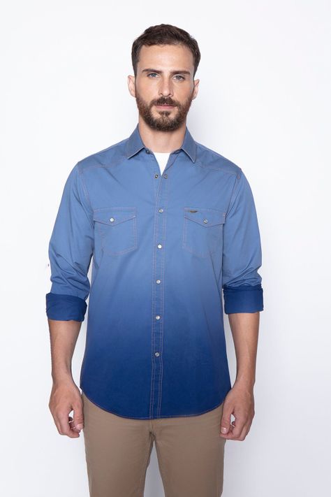 Camisa Degrade Fj Blue-0