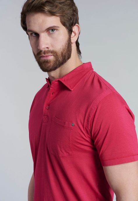 Polera Polo Orlando Dk Coral-2