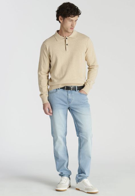 Sweater Vigo Heritage Sand Melange-1