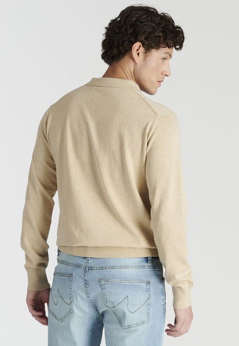 Sweater Vigo Heritage Sand Melange-3