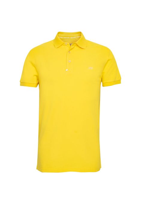 POLERA POLO PIQUÉ YELLOW SS-4