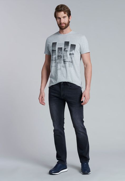 Jeans Boston Black Fj-1