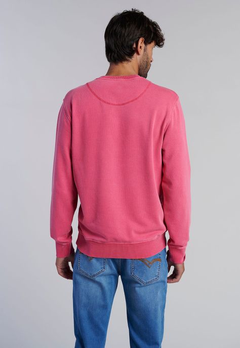 Polerón Crew Neck Anaheim Dk Coral-3