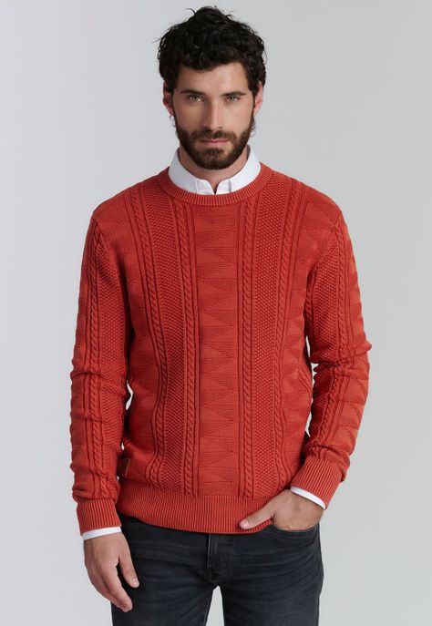 Sweater Chicago Fjs Brick-0