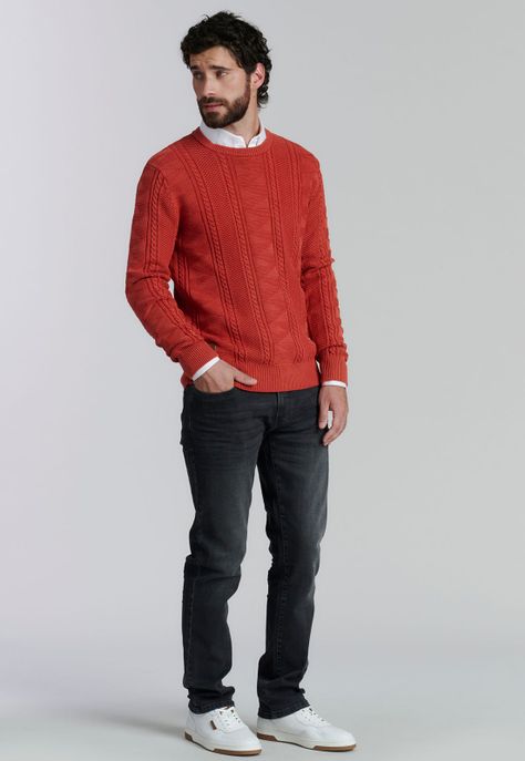 Sweater Chicago Fjs Brick-1