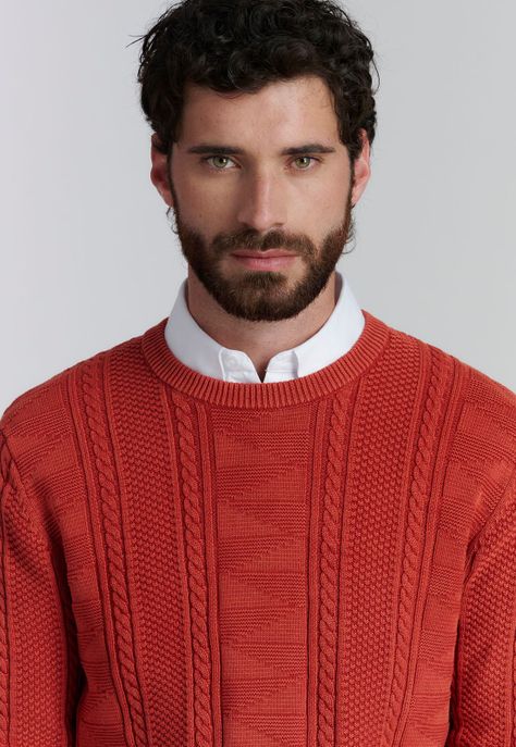 Sweater Chicago Fjs Brick-2
