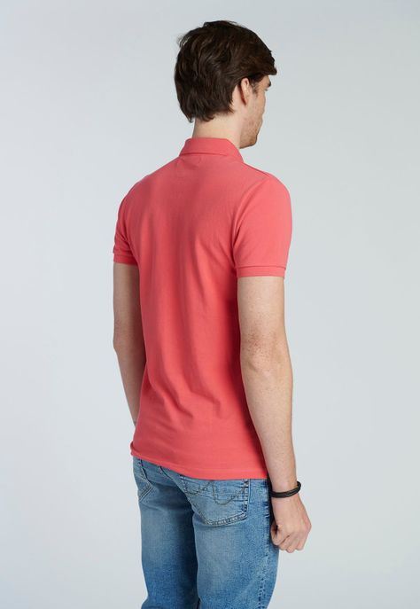 Polo Comillas Coral-3