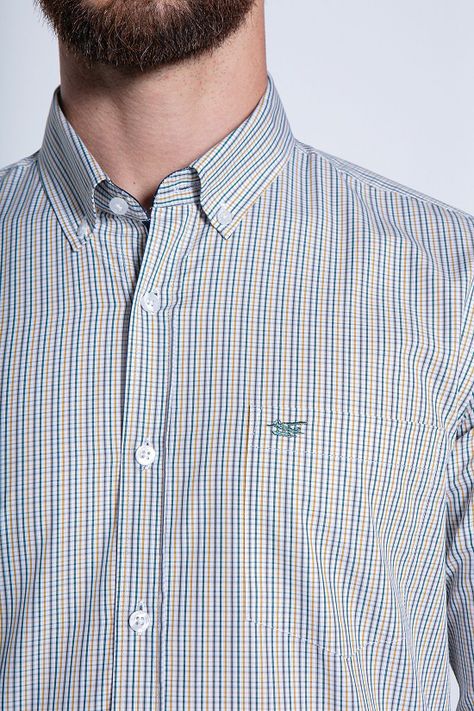 Camisa Cuadro Dakota Sm Mustard-4