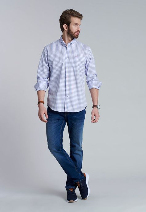 Camisa Check Bahamas Sc Violet-1