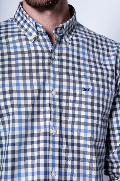 Camisa Check Virginia F Navy-4