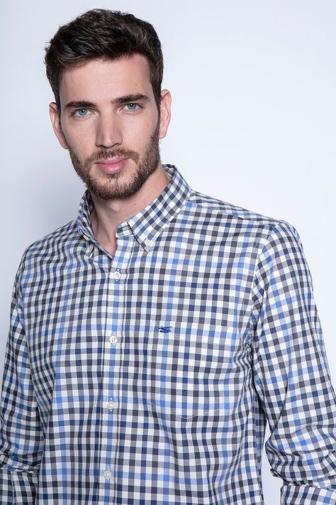 Camisa Check Virginia F Navy-2