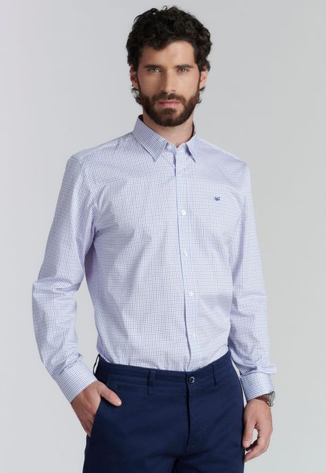 Camisa Boston Smart Casual Violet-0