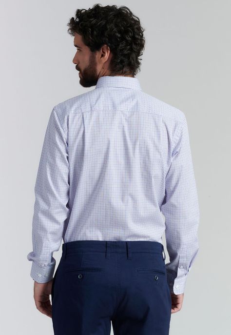 Camisa Boston Smart Casual Violet-3