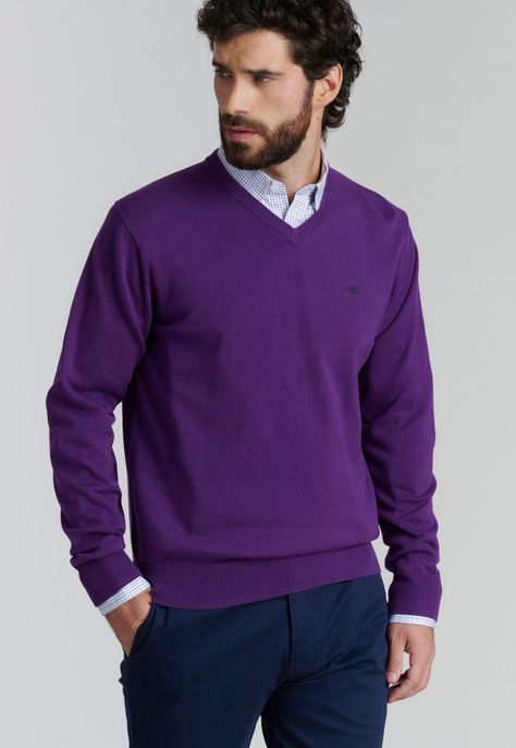 Camisa Boston Smart Casual Violet-4