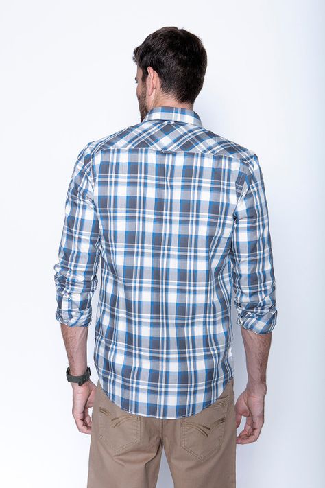 Camisa Check California Fj Ocean-1