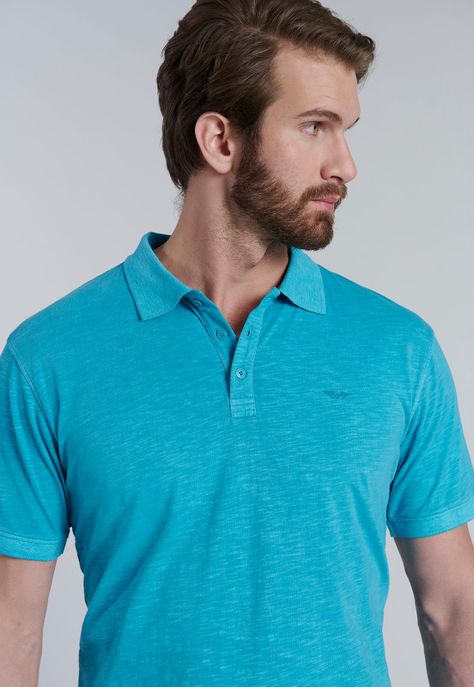 Polera Polo San Diego Turquoise-2