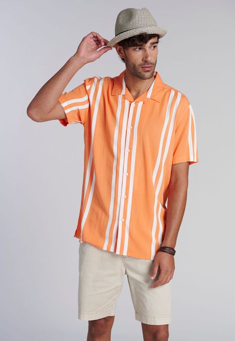 Camisa Indiana F Orange-4
