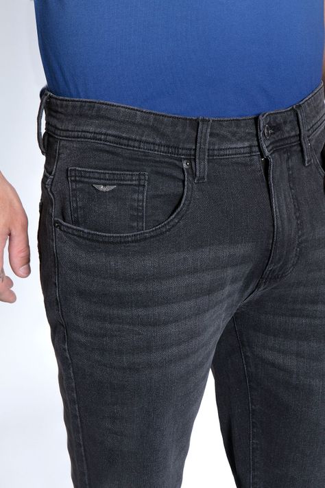 Jeans Básico Grey Bristol Fj-2