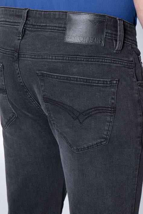 Jeans Básico Grey Bristol Fj-4