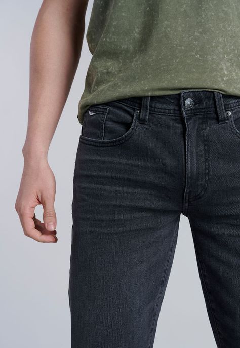 Jeans Básico Grey Bristol Fj-7