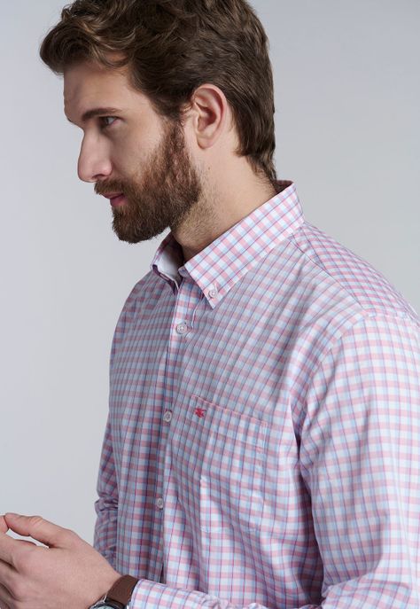 Camisa Check Bahamas Sc Coral-2