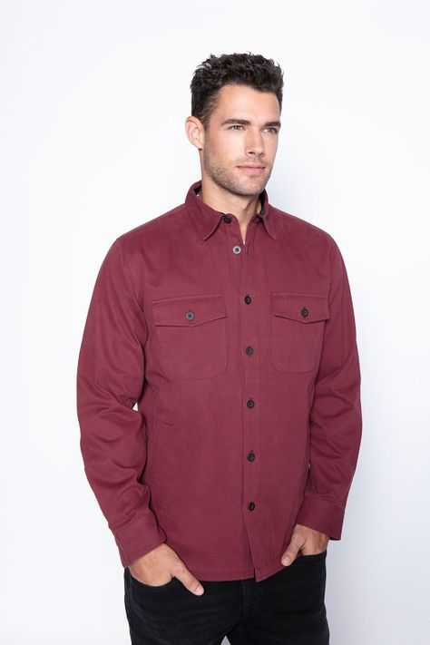 Chaqueta Twill Trancura Burgundy-0