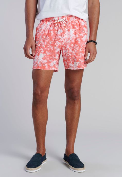 Traje De Baño California F Coral-0