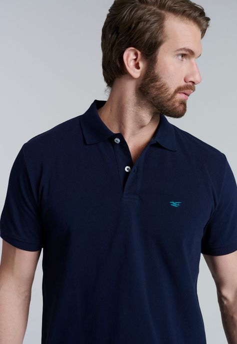 Polera Basica Pique Dk. Navy-2