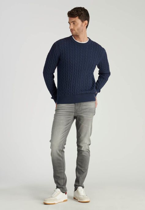 Sweater Malaga Heritage Navy-1
